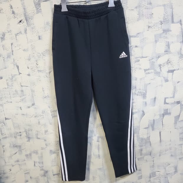 아디다스 삼선 트레이닝 바지 블랙 