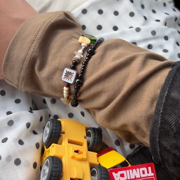 빈티지 비즈 팔찌 /  vintage bracelet