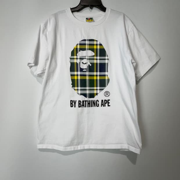 베이프 BAPE CHECK BY BATHING APE TEE