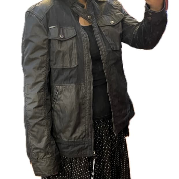 guess 라이더 자켓