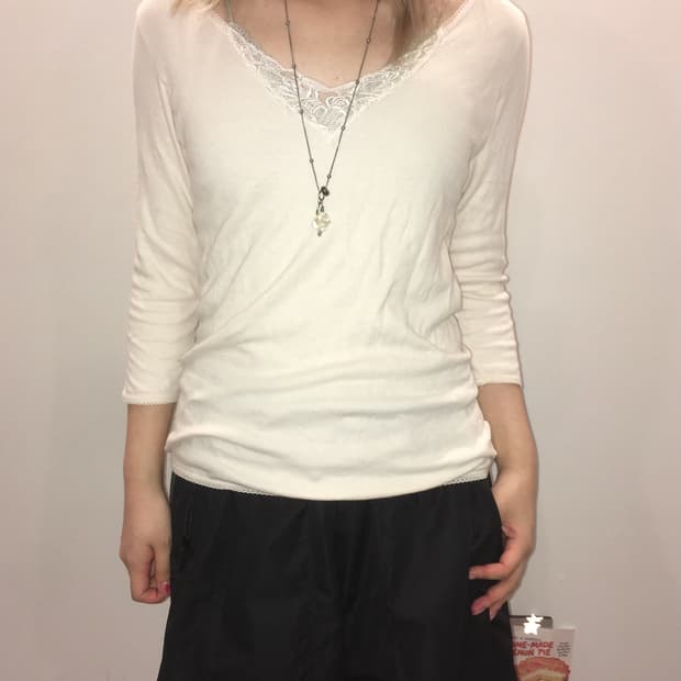 jpn vintage lace t-shirt