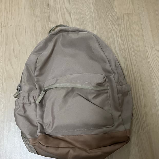 무인양품 베이지색 백팩 륙색