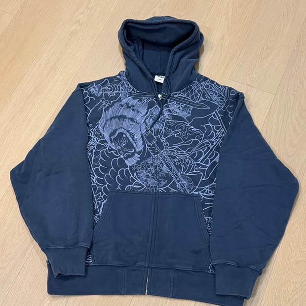 [XL] 팔라스 25fw 스사노오 집업 후드 네이비