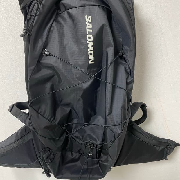 살로몬 xt15 백팩 블랙 새것