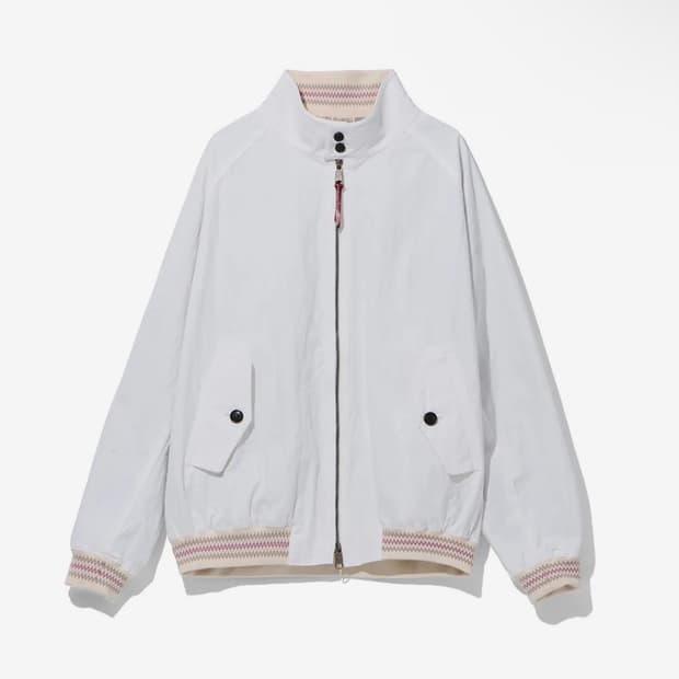 Reversible Herrington Jacket Ivory