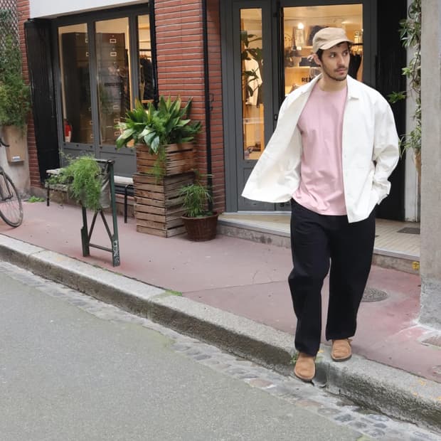 Mantle waxed pants S