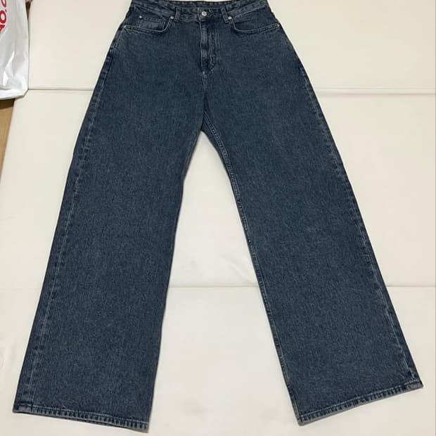[벨리에] 트루와이드 데님팬츠 웨일인디고 32/30