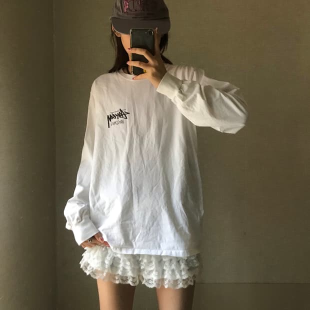 스투시 런던 롱슬리브