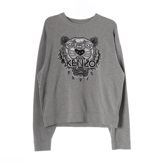 KENZO 클래식 타이거 자수 맨투맨 XL