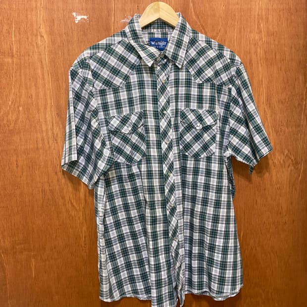 Wrangler 랭글러 웨스턴 반팔 셔츠