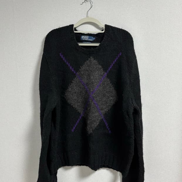 Polo Ralph Lauren argyle hand knit
