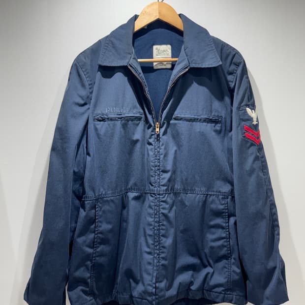 80s USN 미해군 유틸리티 자켓 42L