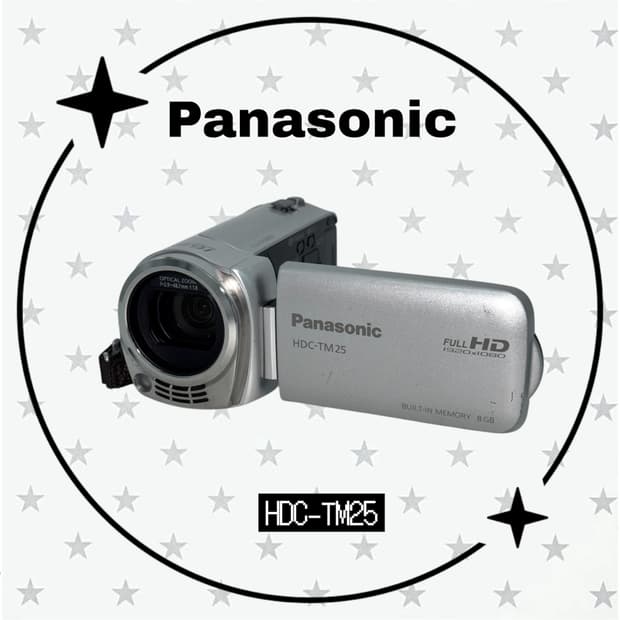 파나소닉 HDC-TM25 빈티지 캠코더 디지털카메라