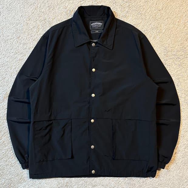 프리즘웍스 FRIZM WORKS ALFRED 코치 자켓 블랙
