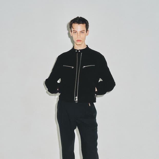 토니웩 스웨이드 카프레이서 자켓