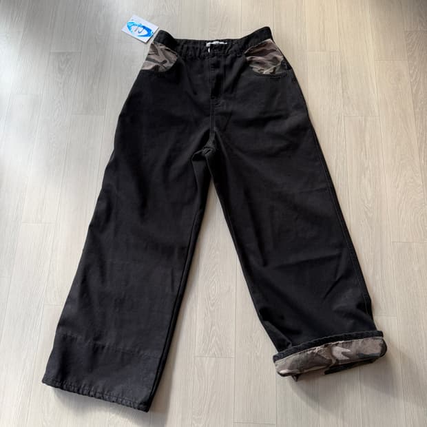 스켈리웩 롤업 데님 새상품