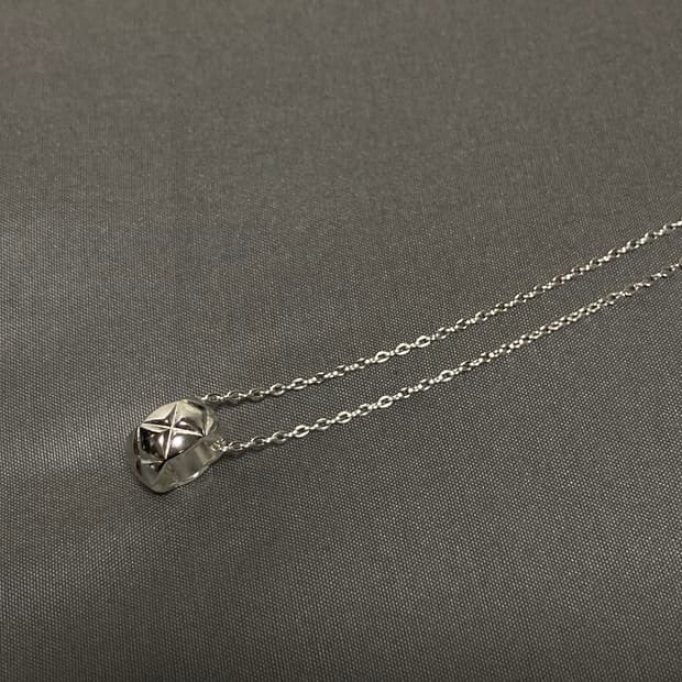 샤넬 코코 크러쉬 목걸이 은도금