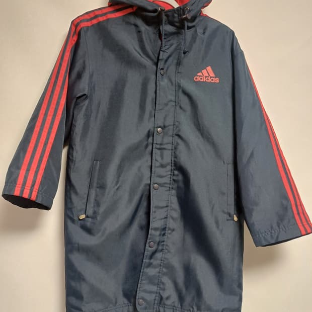 (빈티지) 아디다스 코리아 정품 올드스쿨 벤치코트