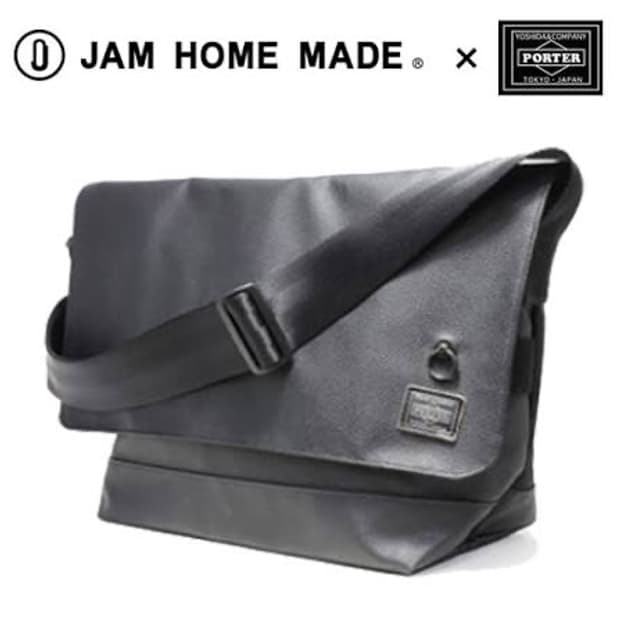 [극미품]포터 가죽 메신저백