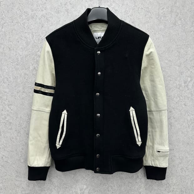 95 라이풀 남자 아이보리 신슐레이트 스타디움 자켓