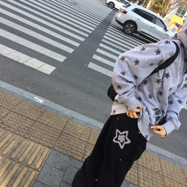 스타팀 더블니 카펜터 블랙 36