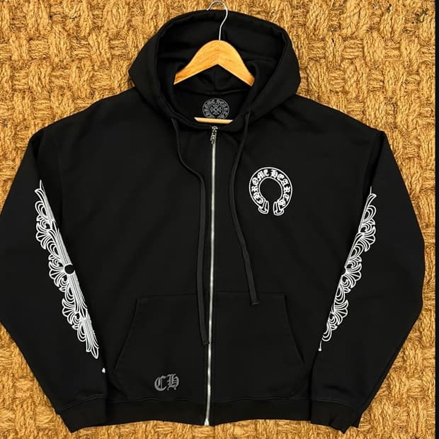 크롬하츠 빈티지 후드집업