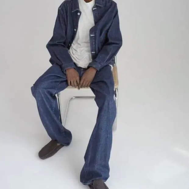 4)오라리 데님 셋업