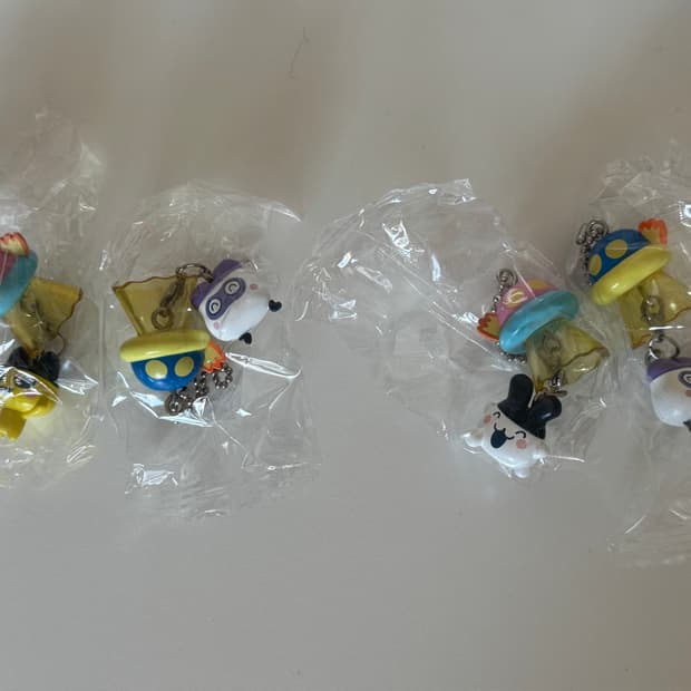 다마고치 ufo 피규어 키링 가챠