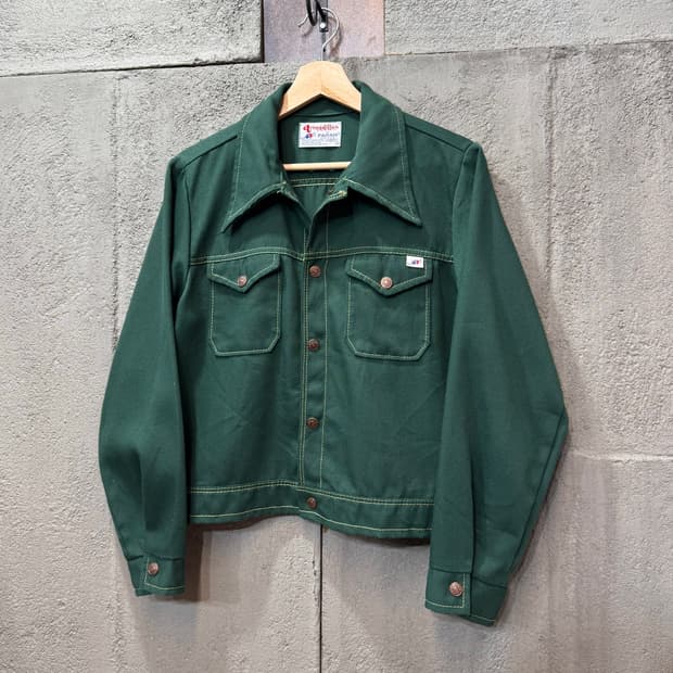70s FARAH 웨스턴 트러커 자켓 made in USA (S)  