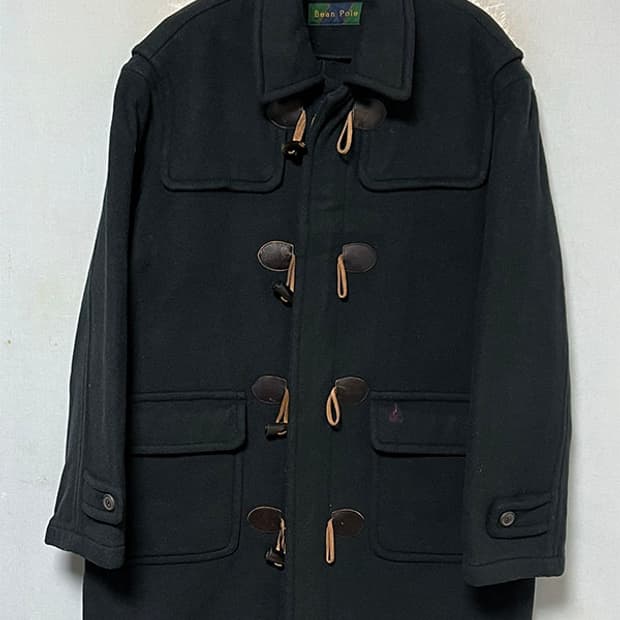 빈폴 남자 더플코트 떡볶이 모직 올드스쿨룩 XL 105