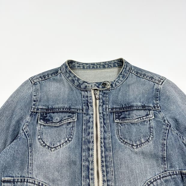 VTG 빈티지 재팬 트러커 데님 청자켓 (M 여성추천)