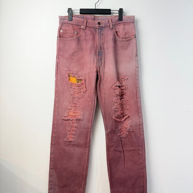 JPN 빈티지 리메이크 데님 팬츠