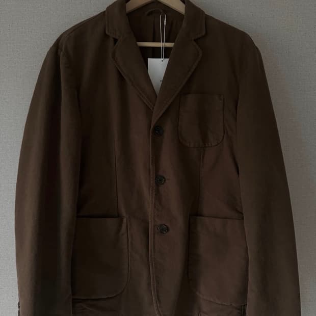 [L] Ryoo Dyed Jacket #1. brown