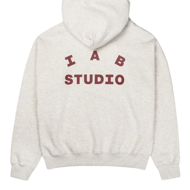 아이앱 스튜디오 후드티 오트밀 M사이즈