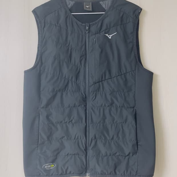 미즈노 기모 하이브리드 러닝 경량 패딩 베스트 조끼