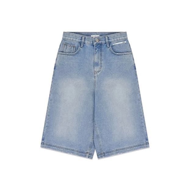 Essential Denim Bermuda Shorts Blue L