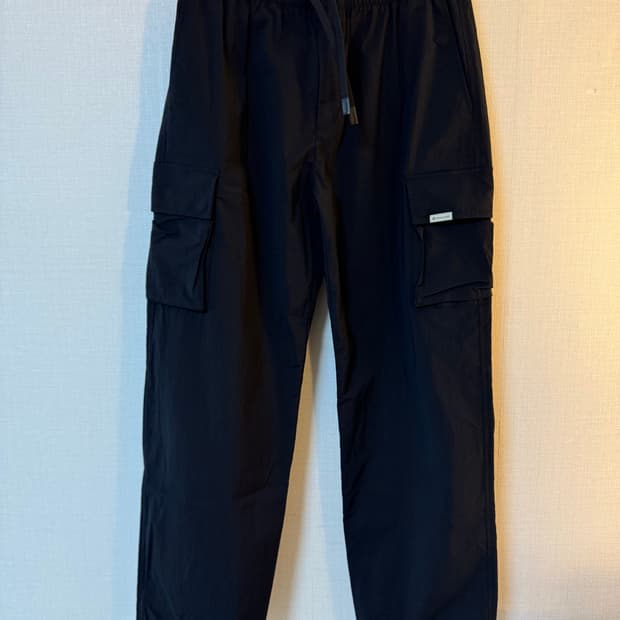 [M]스노우피크 루트 카고 스트링 팬츠 블랙