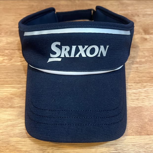 스릭슨 SRIXON 네이비 선바이져 선캡 골프모자