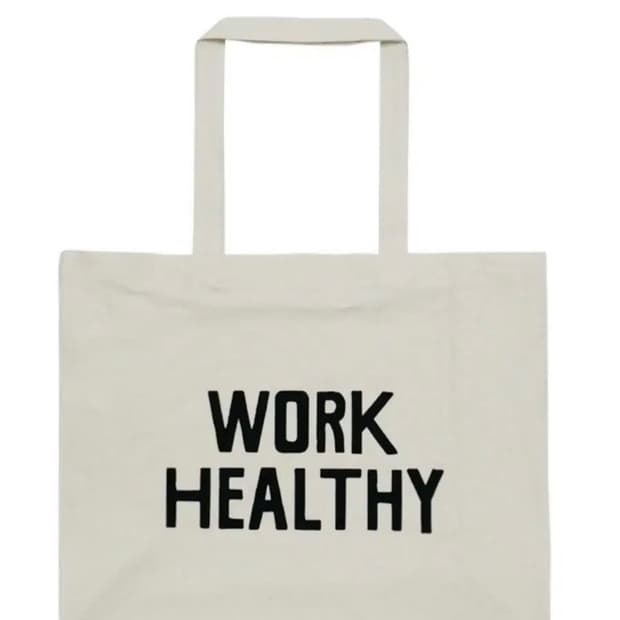 컬렉트피시스 WORK HEALTHY 마켓백