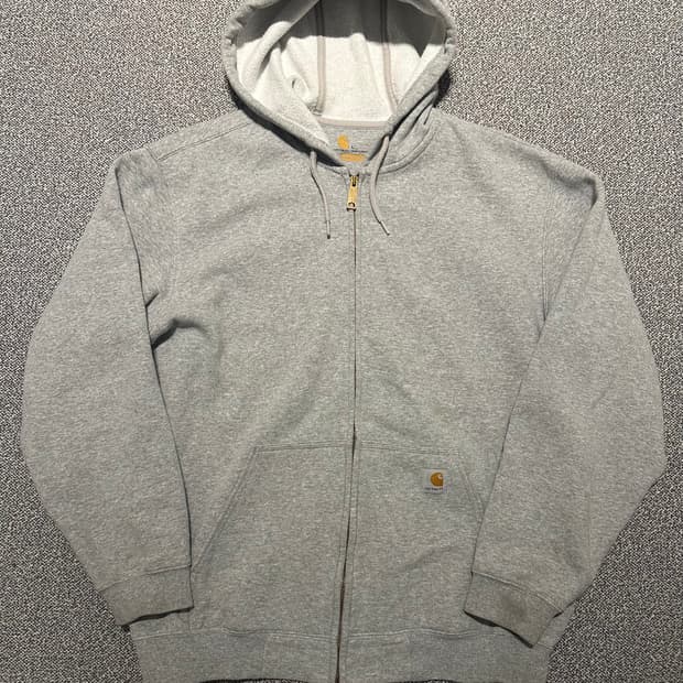 칼하트 오리지널핏 후드집업 그레이 L