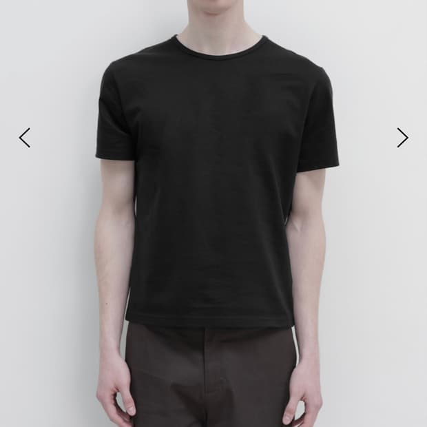 Les Pin t-shirt 30수 (Black) 48size