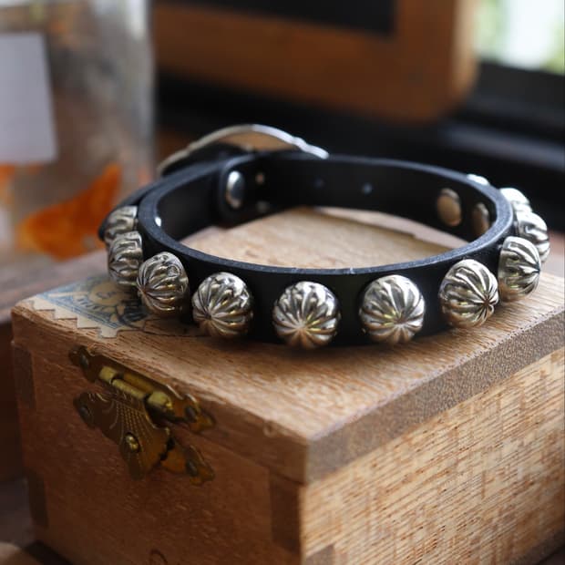 [Toga] Silver Concho Bangle (Restock)