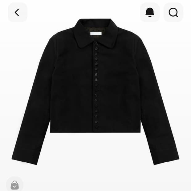 구매) 오스하이 스타 셔츠 자켓 블랙 구해요