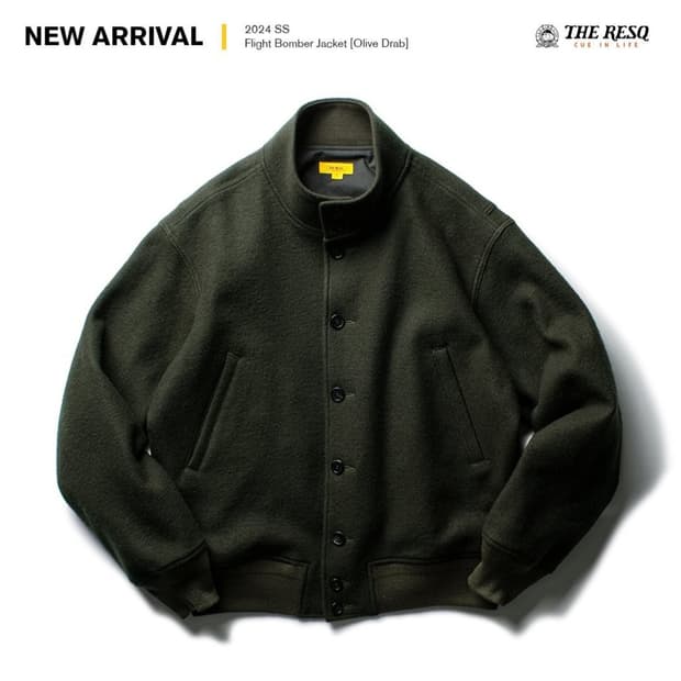 [구매 XL] 더레스큐 24ss 플라이트 봄버 자켓 삽니다 TheResQ
