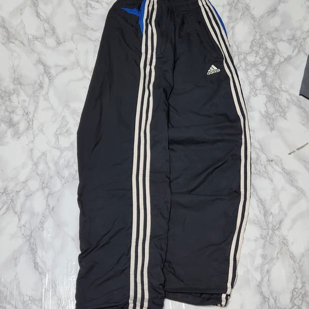 아디다스 삼선 트랙팬츠 바람막이 와이드 바지