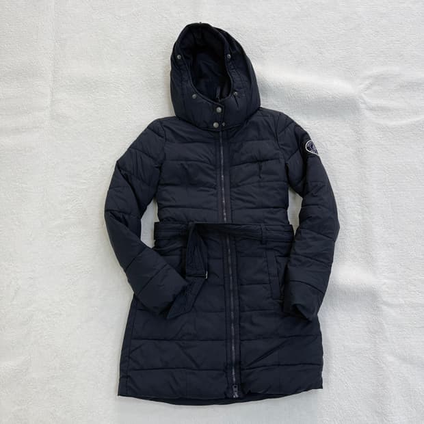 XS 아베크롬비 퀼팅 벨티드 패딩 0227T