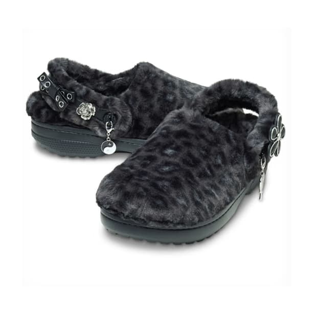 크록스 클래식 언퍼게터블 레오파드 클로그 250