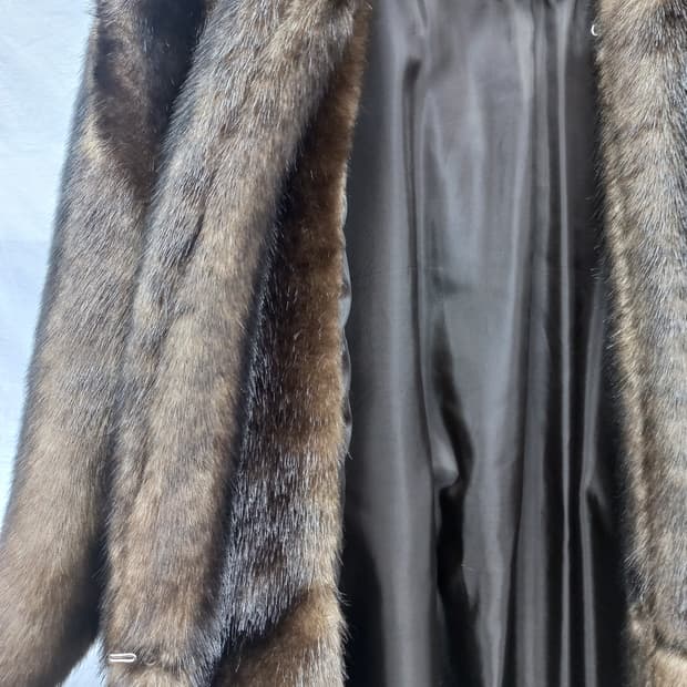 mayonez 밍크 칠부 브라운 (여 55 사이즈)