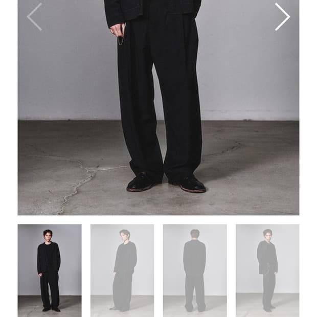 아트이프액츠 울 슬랙스