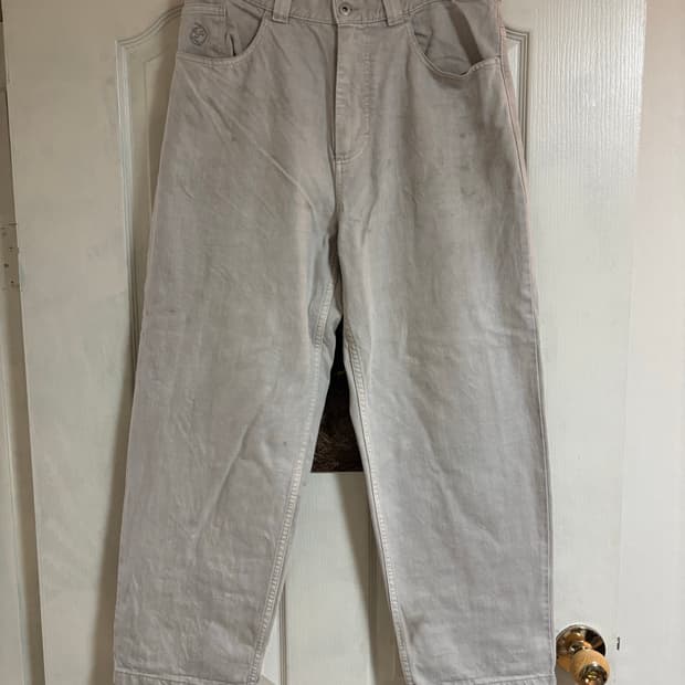 Polar big boy pants - pale taupe
